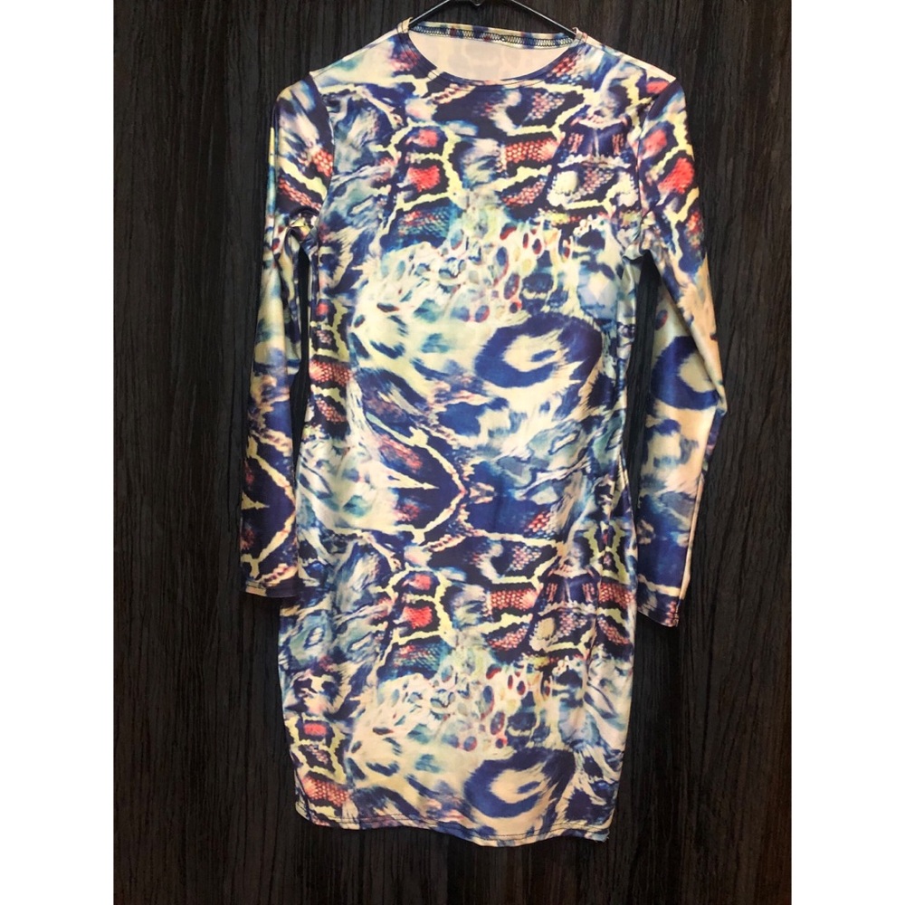 Multi Color Mini Dress